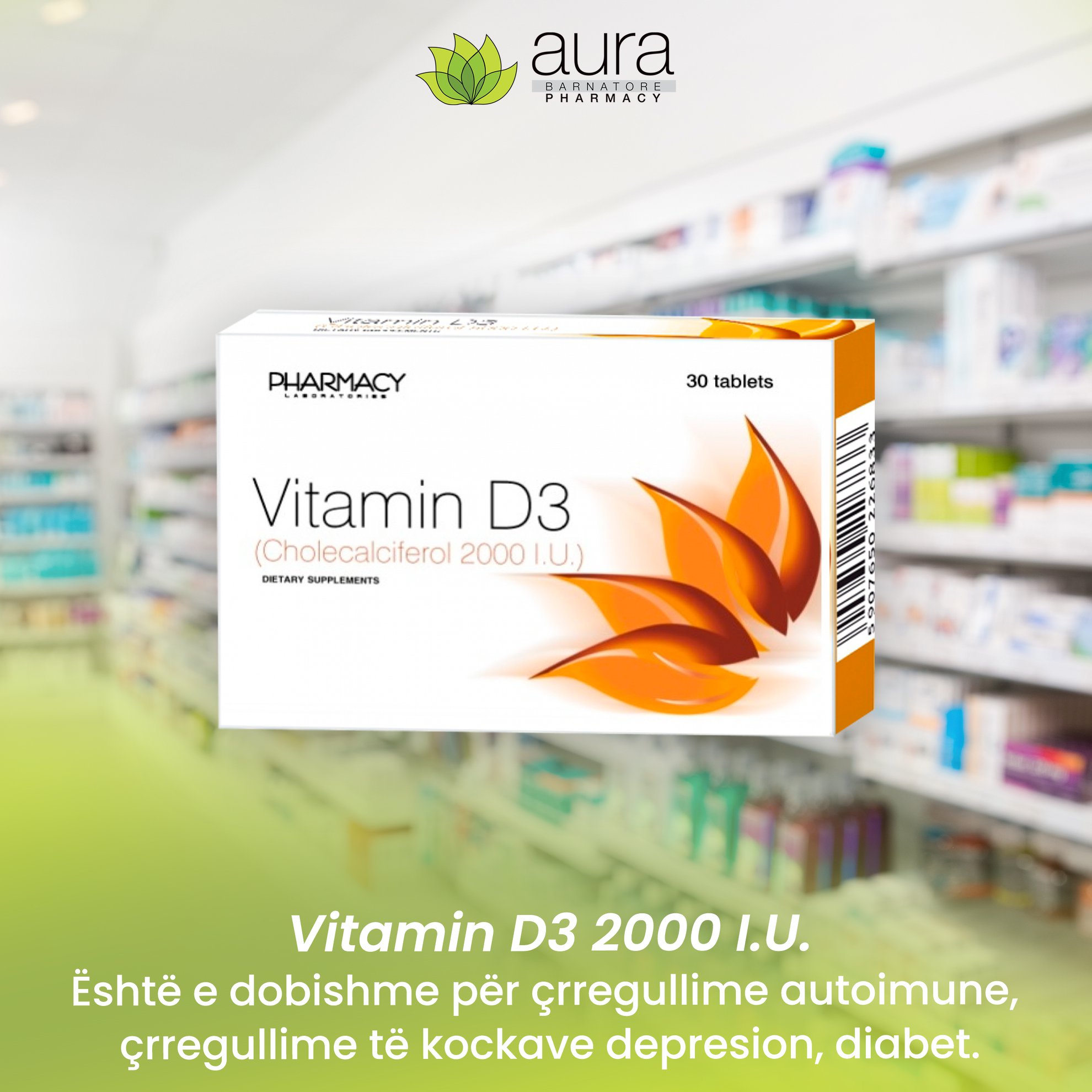 Vitamin D3 2000 I.U